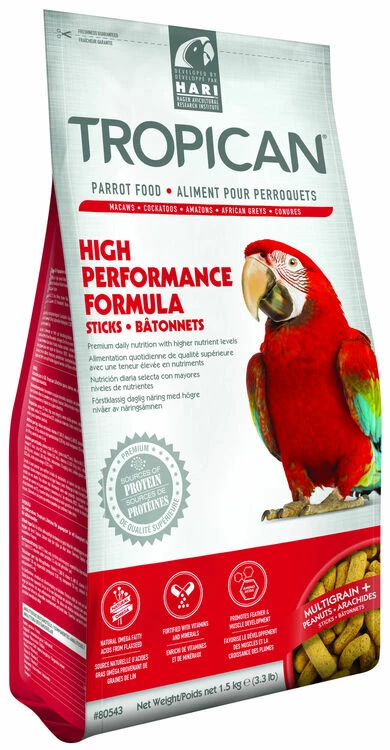 Hari Tropican Parrot High Performance Sticks Bird Food - Image 2