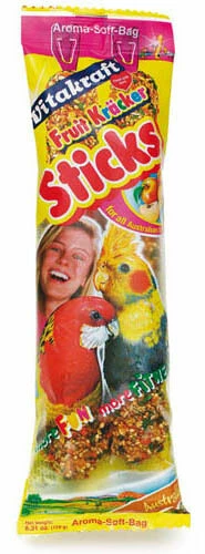 10 X Vitakraft Kracker Cockatiel Almonds & Fig