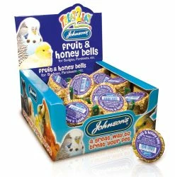 27 X Johnson's Treat2eat Fruit & Honey Bell 34g