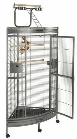 Sky Pet Products Liberta Discovery Corner Bird Cage