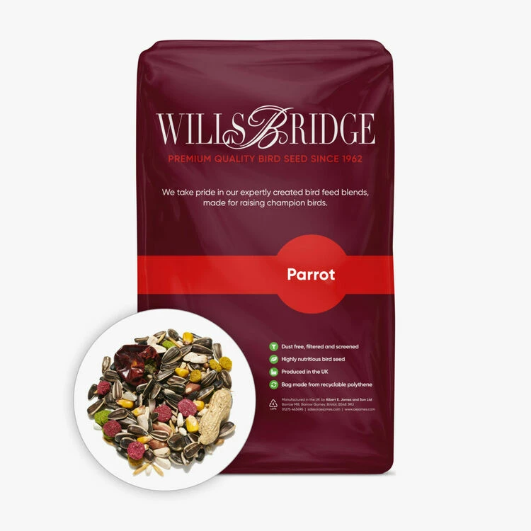 Willsbridge Parrot Mix Bird Food 12.5kg