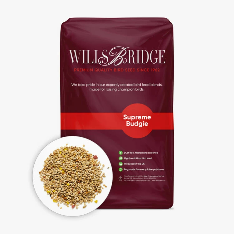 Willsbridge Supreme Budgie Seed Mix 20kg