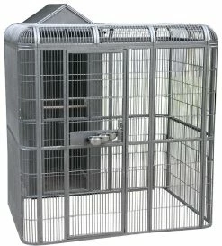 Sky Pet Products Parrot Aviary And House Antique