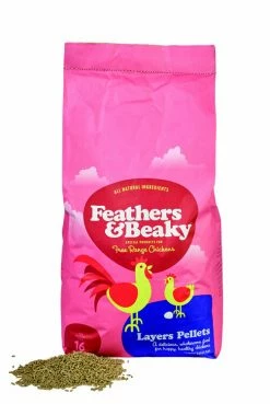 Feathers & Beaky Free Range Layers Pellets Premium Chicken Food