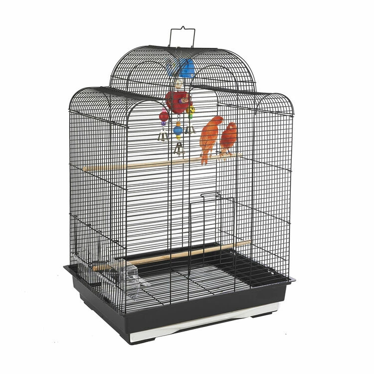 Rainforest San Luis Bird Cage In Black