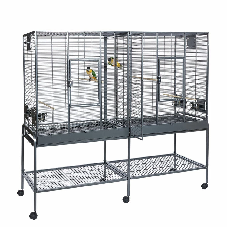 Sky Pet Products Double Flight Cage - Image 4