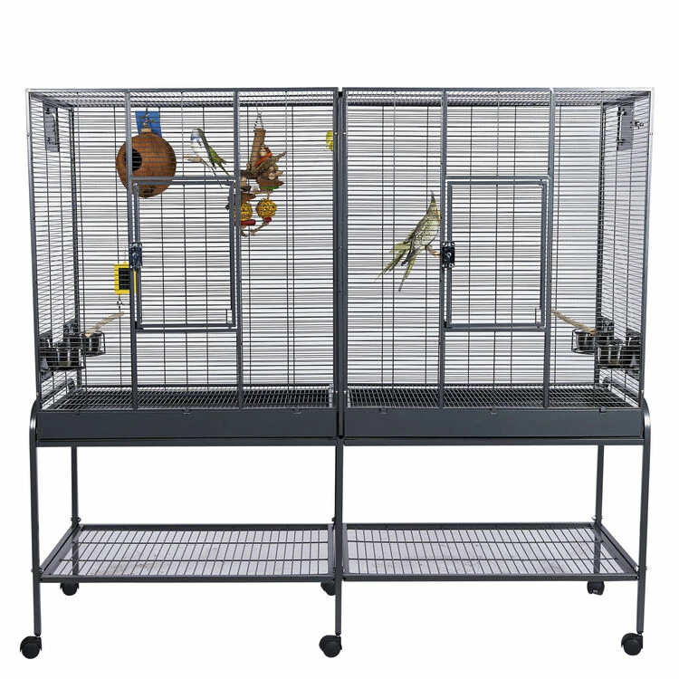 Sky Pet Products Double Flight Cage - Image 3