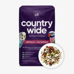 Countrywide VAM Parrot Food With Vitamins & Minerals - 12.5kg
