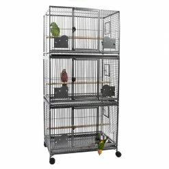 Sky Pet Products Parrot Grande Triple Cage