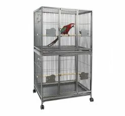 Sky Pet Products Parrot Double Cage