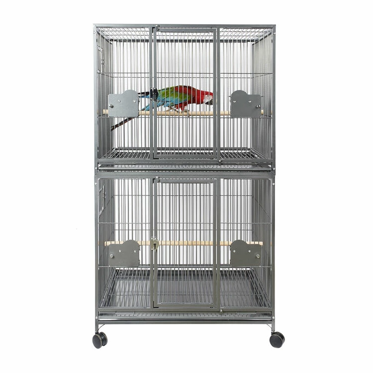 Sky Pet Products Parrot Double Cage - Image 2