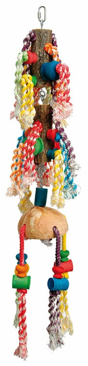 Sky Pet Products Rainbow Twirl Bird Toy