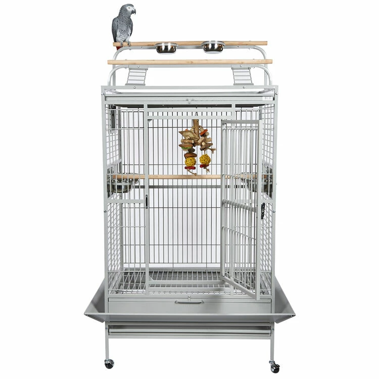 Sky Pet Products Santos Play Stone Bird Cage - Image 4