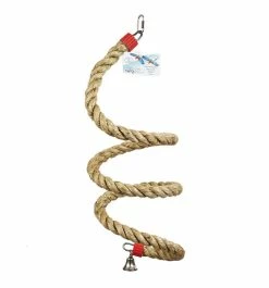 Sky Pet Products Spiral Rope Bird Toy