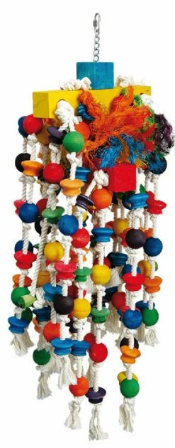 Sky Pet Products Wooden Jungle Bird Toy